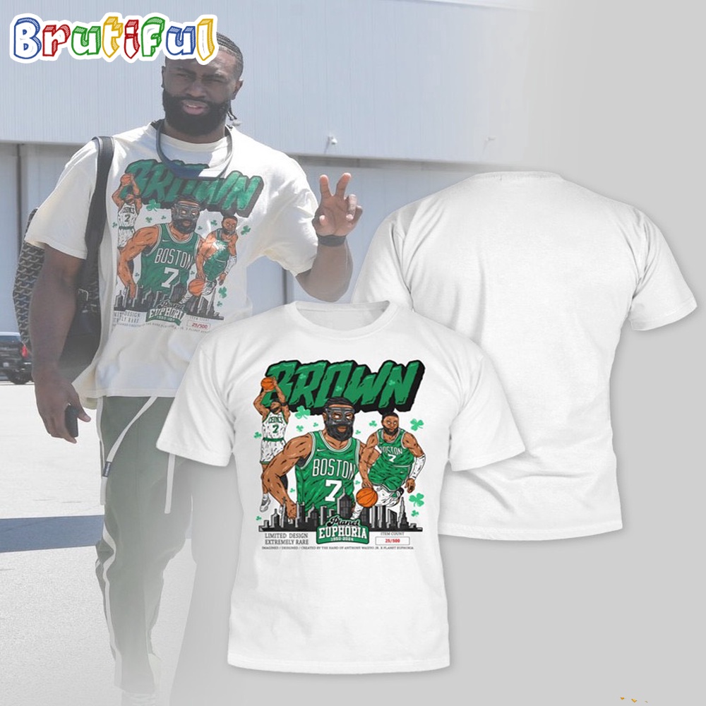 NBA Jaylen Brown Boston Celtics 2024 Conference Champions T Shirt