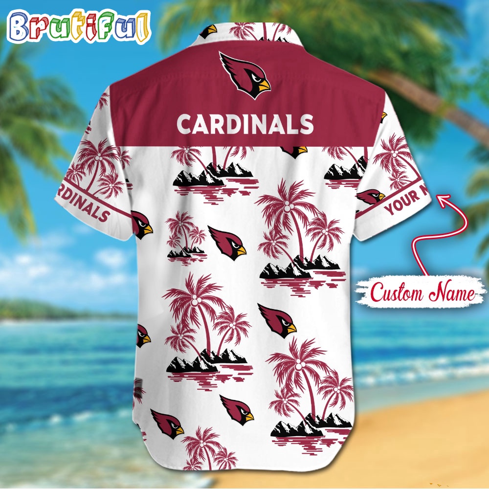 NFL Arizona Cardinals Palm Tree Tropical Summer Hawaiian Shirt 2