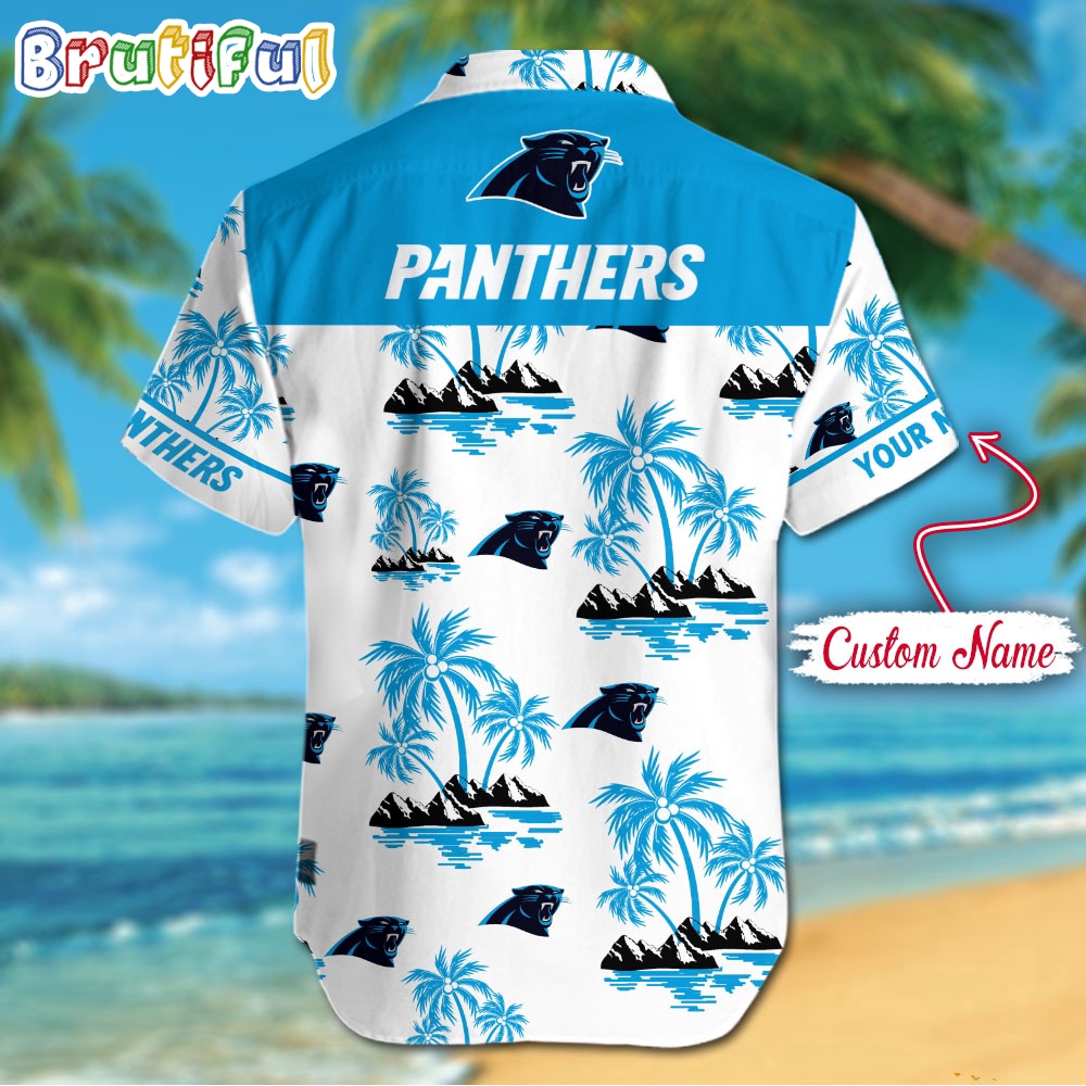 NFL Carolina Panthers Palm Tree Tropical Summer Hawaiian Shirt 2