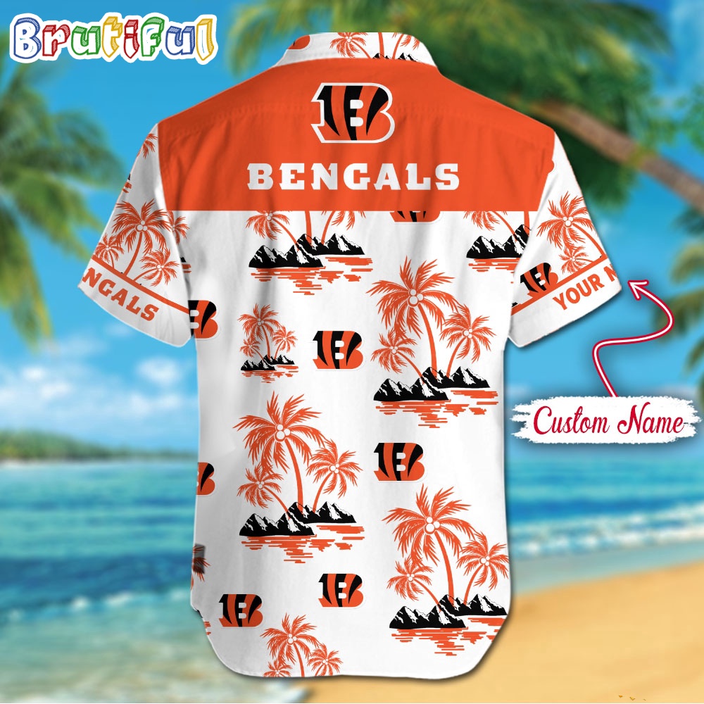NFL Cincinnati Bengals Palm Tree Tropical Summer Hawaiian Shirt 2