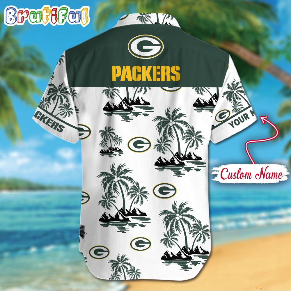 NFL Green Bay Packers Palm Tree Tropical Summer Hawaiian Shirt 2