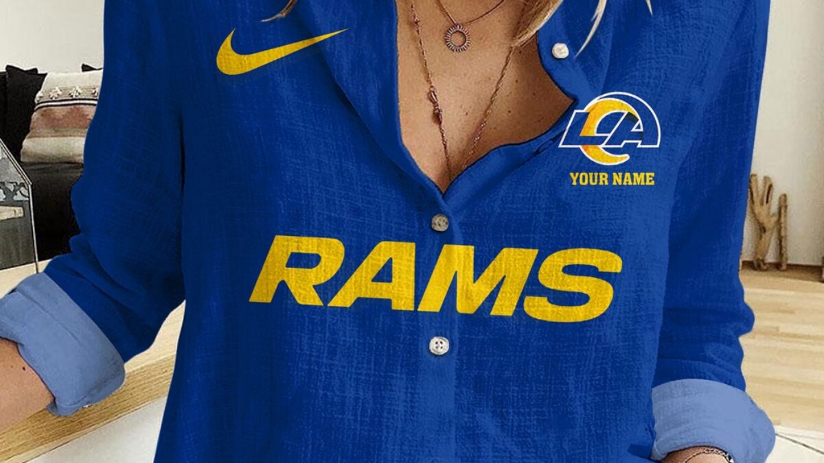 la rams dress shirt Junk Food NFL LA Rams t shirt ombr dress XL
