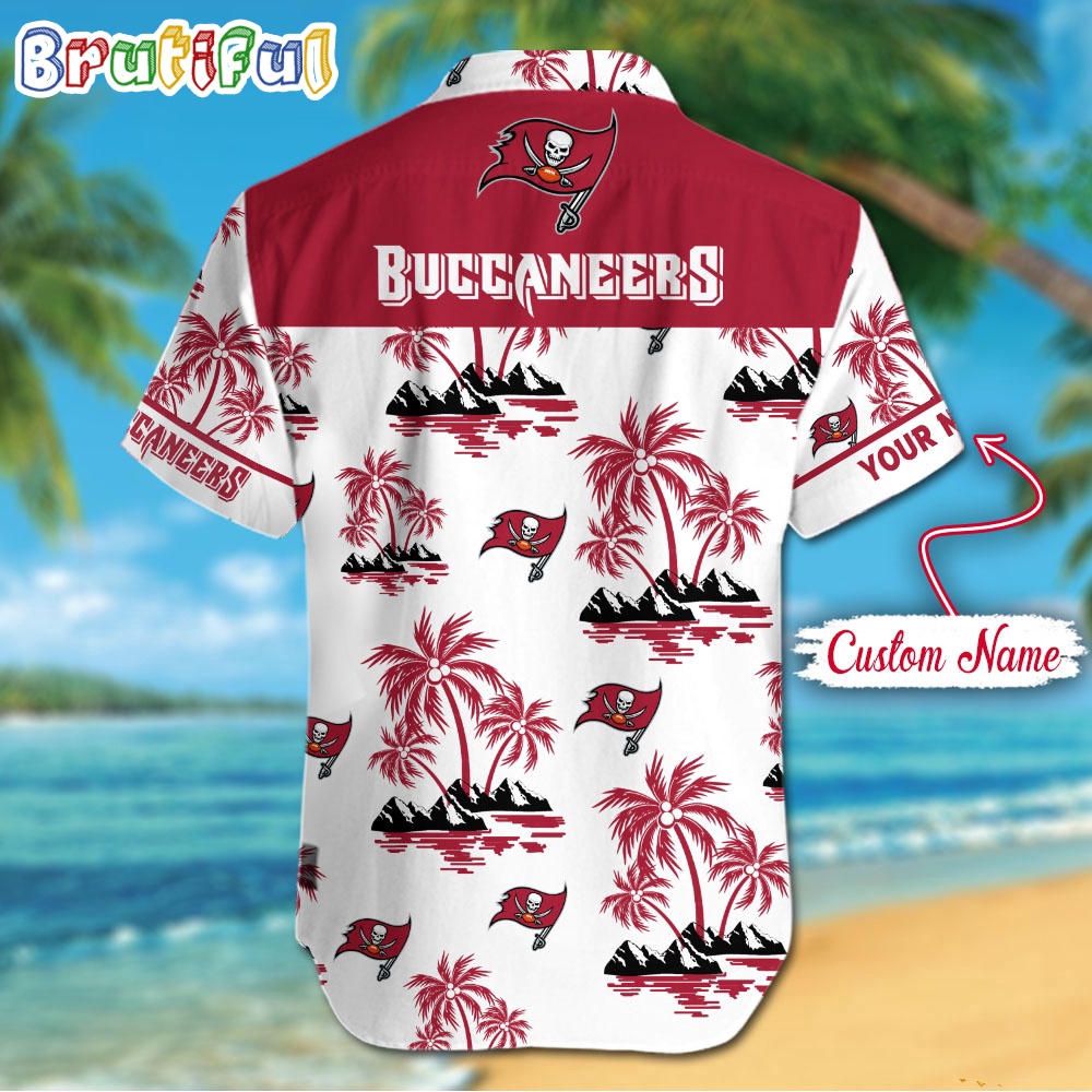 NFL Tampa Bay Buccaneers Palm Tree Tropical Summer Hawaiian Shirt 2