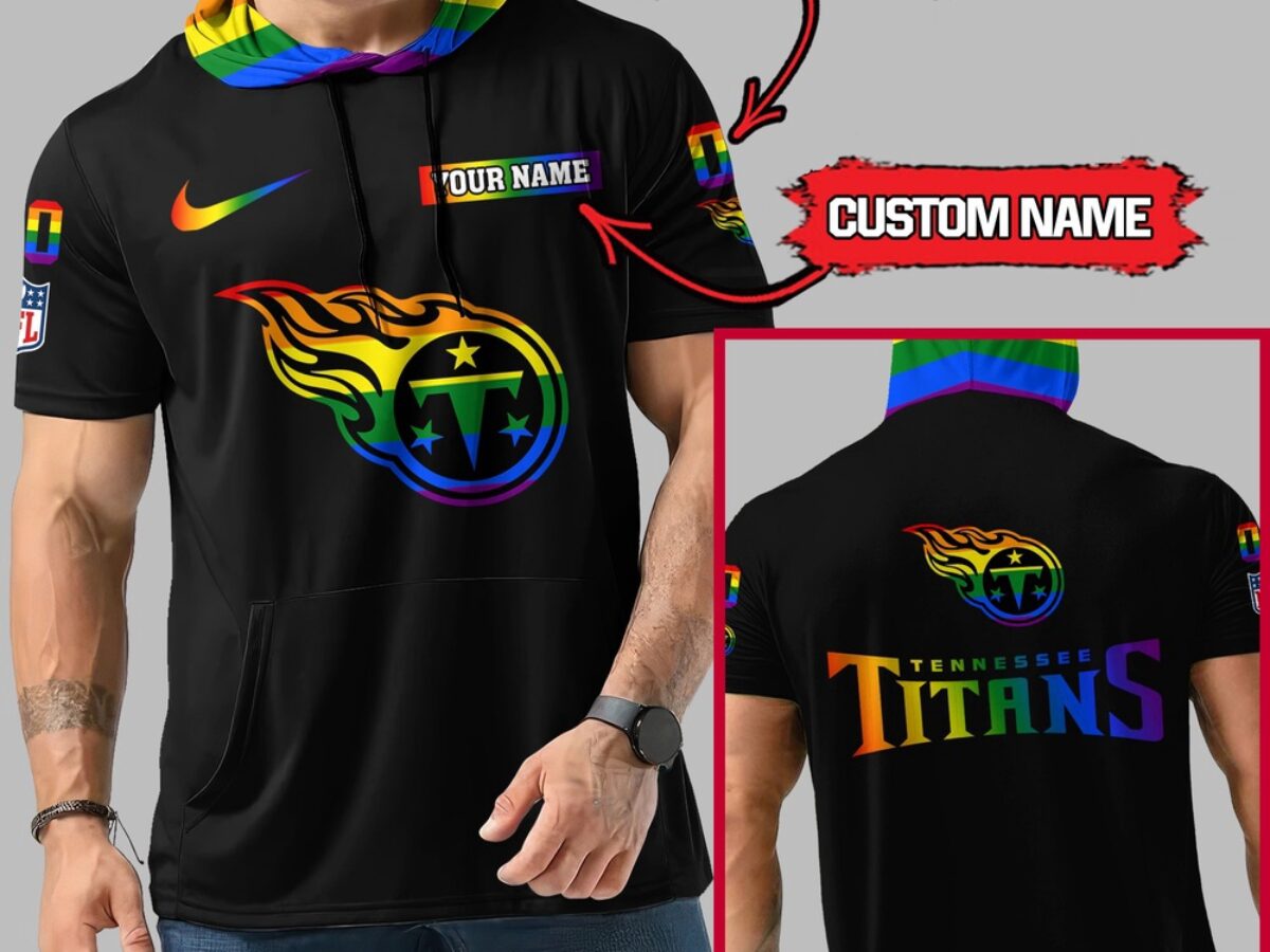 TITAN トレーニング、レスリングユニフォーム 3点セット　左からS.S.XS NFL-Tennessee-Titans-LGBT-
