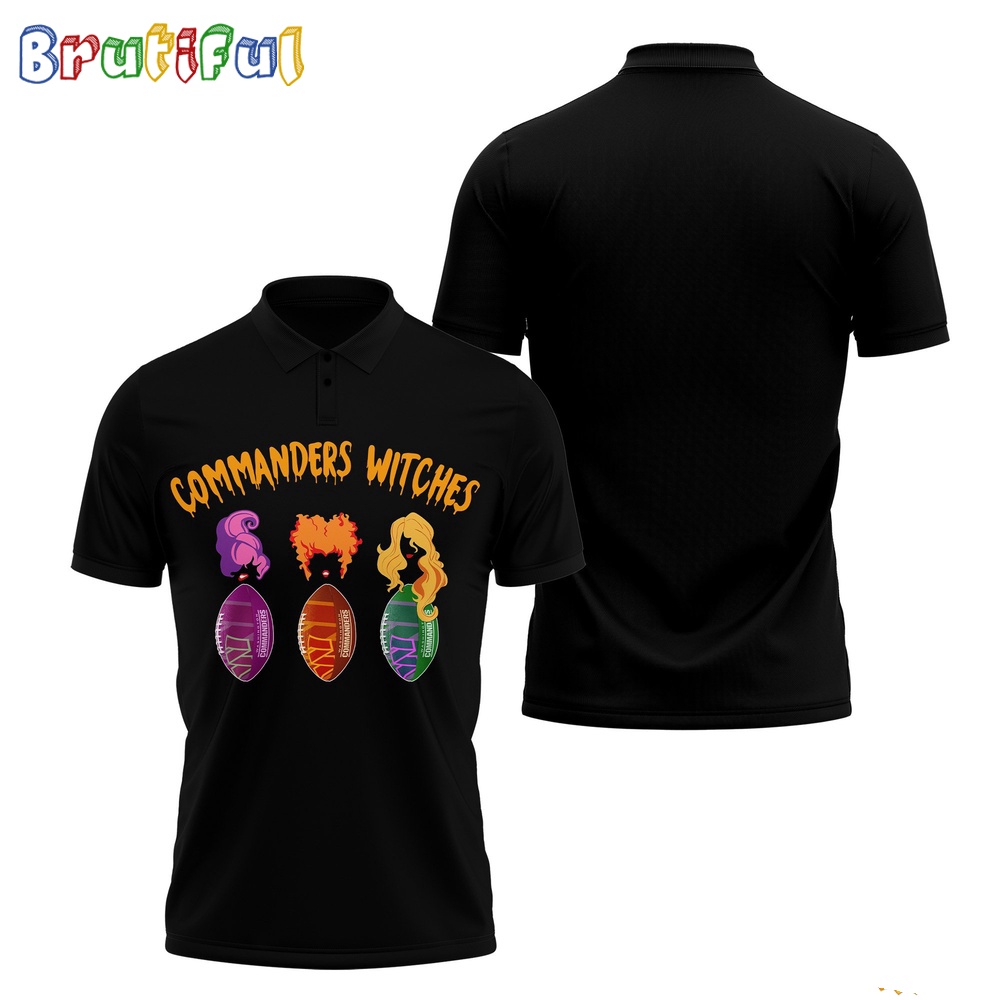 NFL Washington Commanders Witches Football 2024 T Shirt