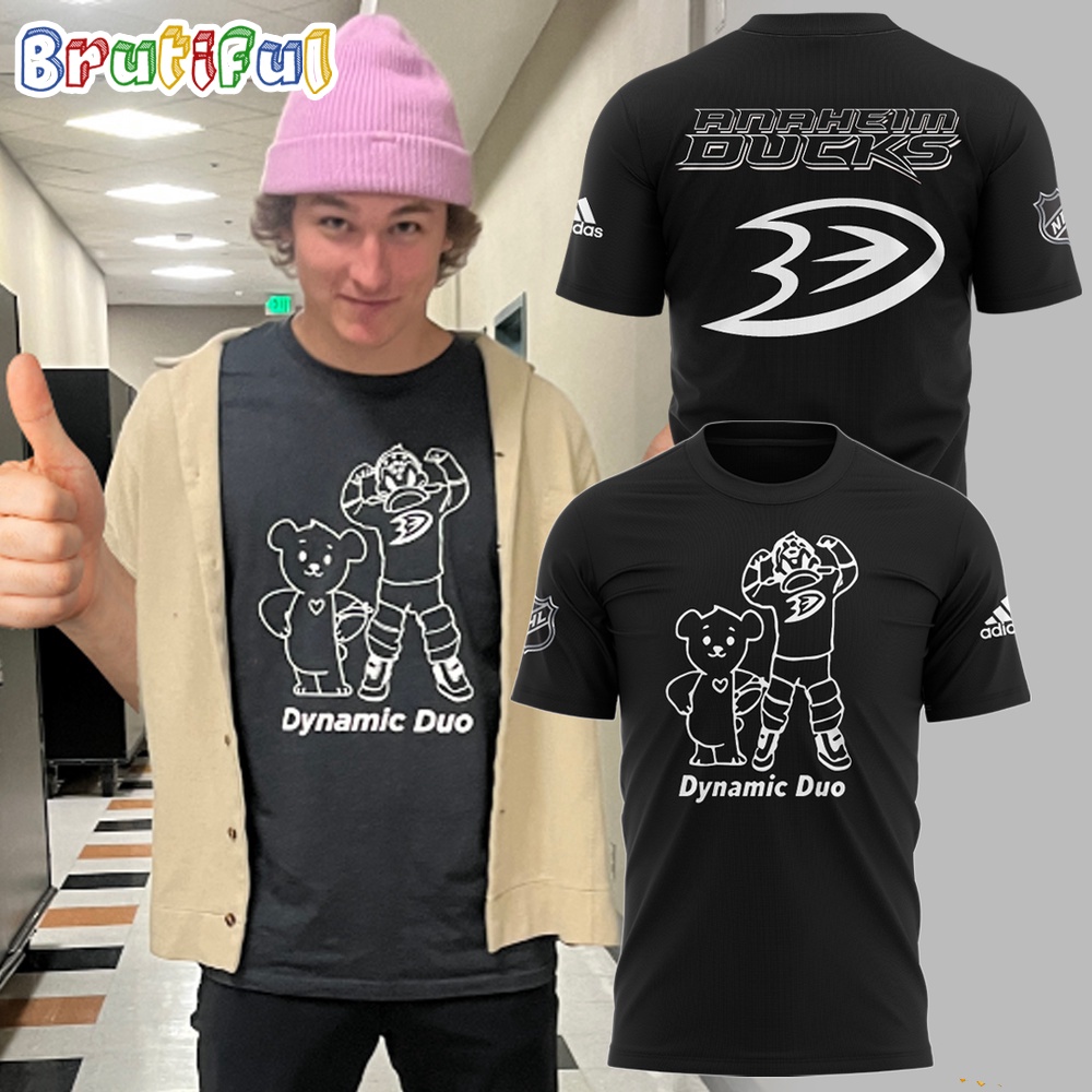 NHL Anaheim Ducks Dynamic Duo T Shirt