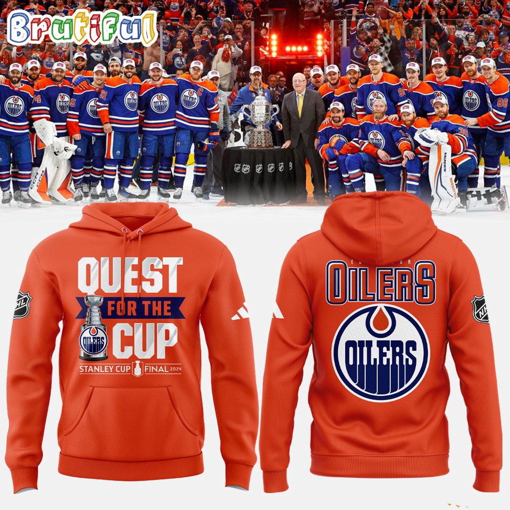 NHL Edmonton Oilers Western Conference Champions 2024 3D Hoodie