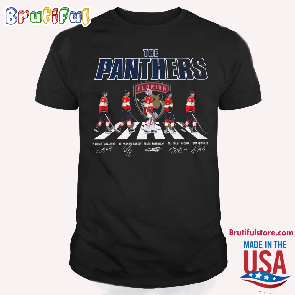 NHL Florida Panthers Go On The Road Signature T Shirt