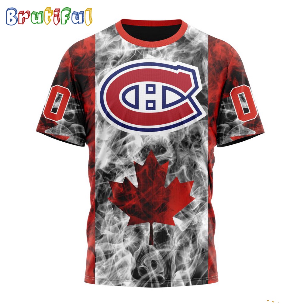 NHL Montreal Canadiens Happy Independence Day The 4th Of July 3D T Shirt 1