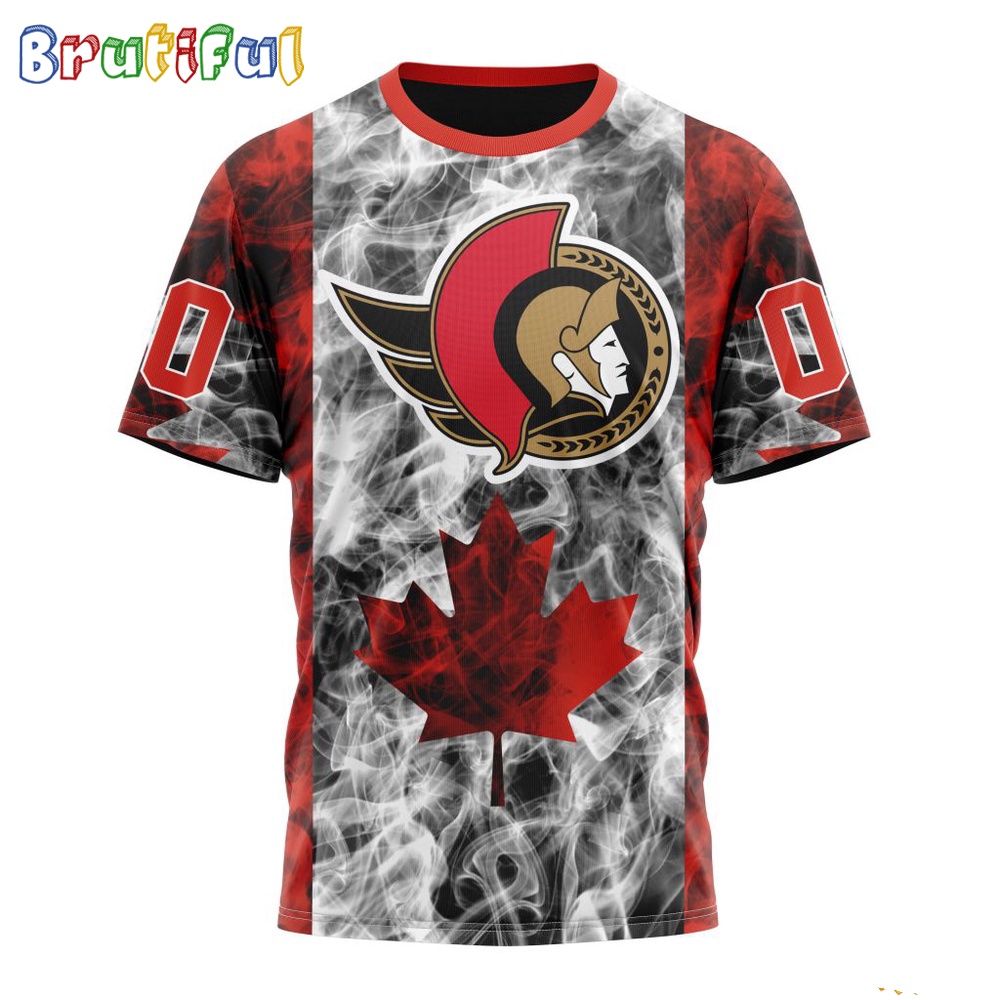 NHL Ottawa Senators Happy Independence Day The 4th Of July 3D T Shirt 1