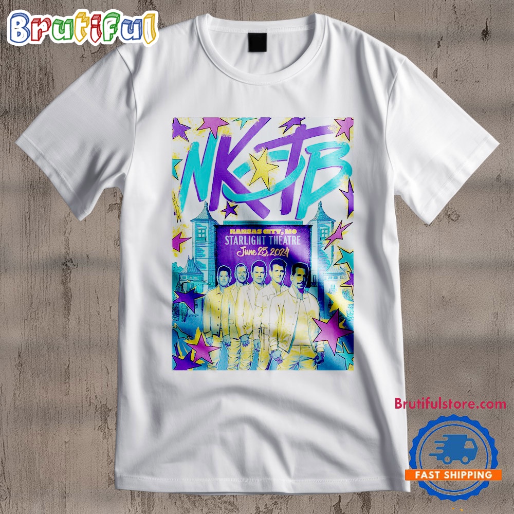 New Kids On The Block June 25 2024 Starlight Theatre Kansas City MO T Shirt