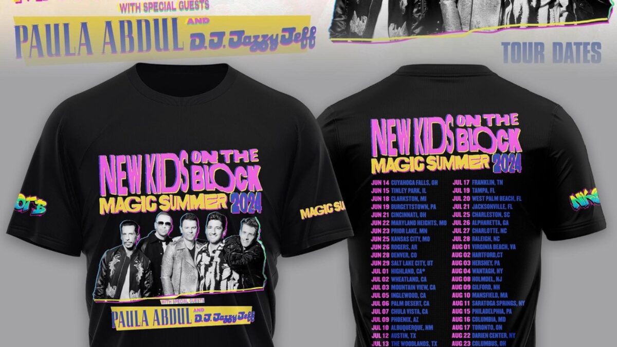 New Kids On The Block Magic Summer Tour 2024 3D Shirt, New Kids On