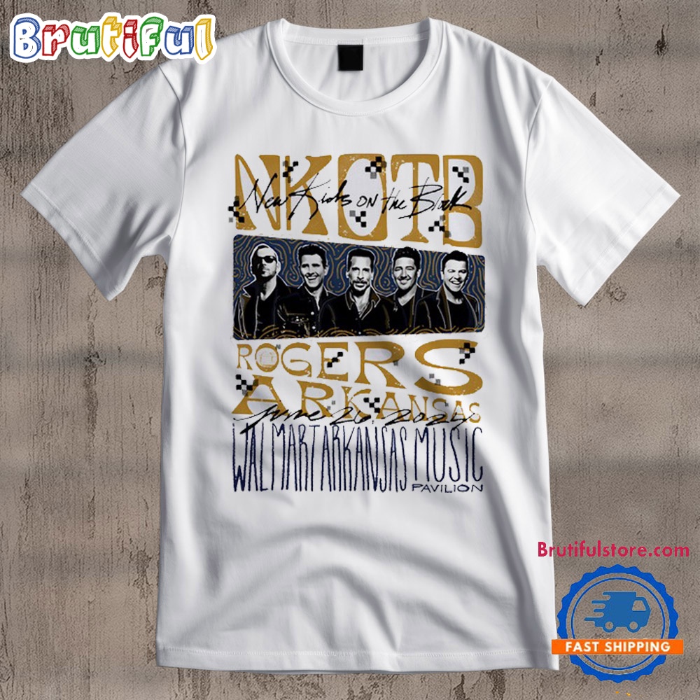 New Kids On The Block Rogers Event 2024 Tour T Shirt