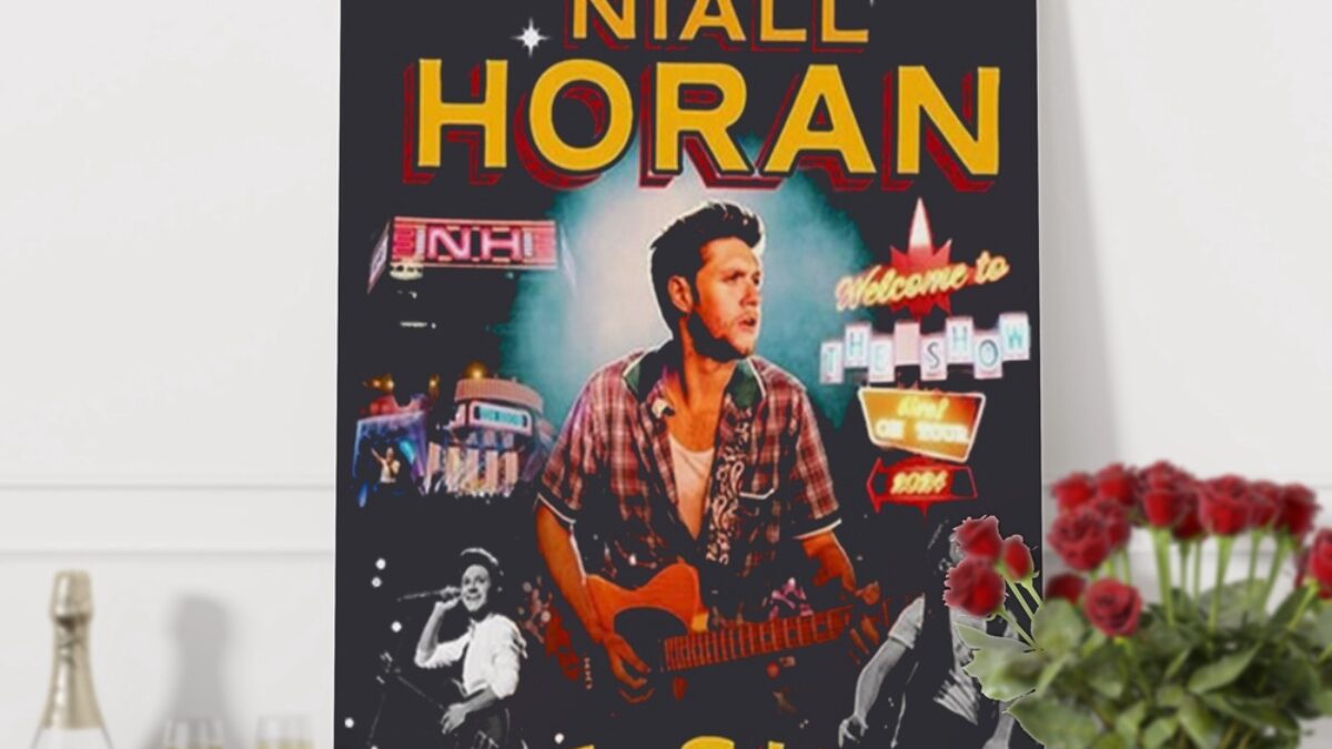 Niall Horan The Show Live On Tour 2024 Wall Art Poster Canvas