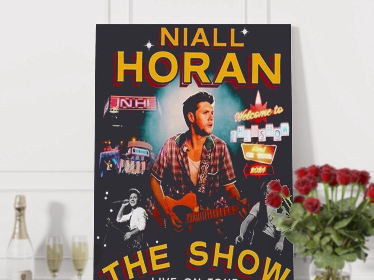 Niall Horan The Show Live On Tour 2024 Wall Art Poster Canvas