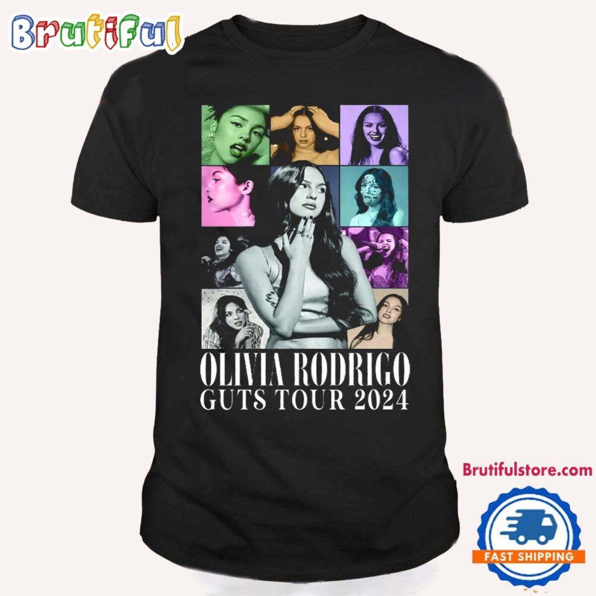 Olivia Rodrigo Guts World Tour Shirt, Guts Tour 2024 Shirt