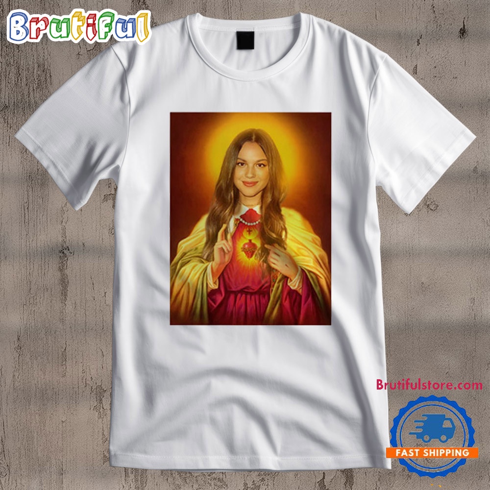 Olivia Rodrigo Jesus Shirt Olivia Rodrigo Gust Tour 2024 Fans T Shirt 1