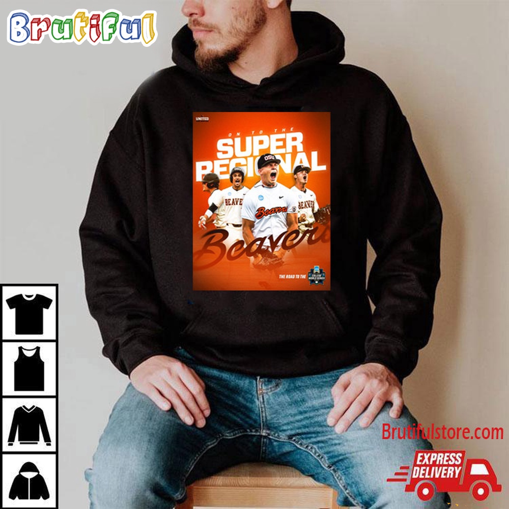 Oregon State 2024 NCAA Baseball Super Regional Champions T Shirt 1