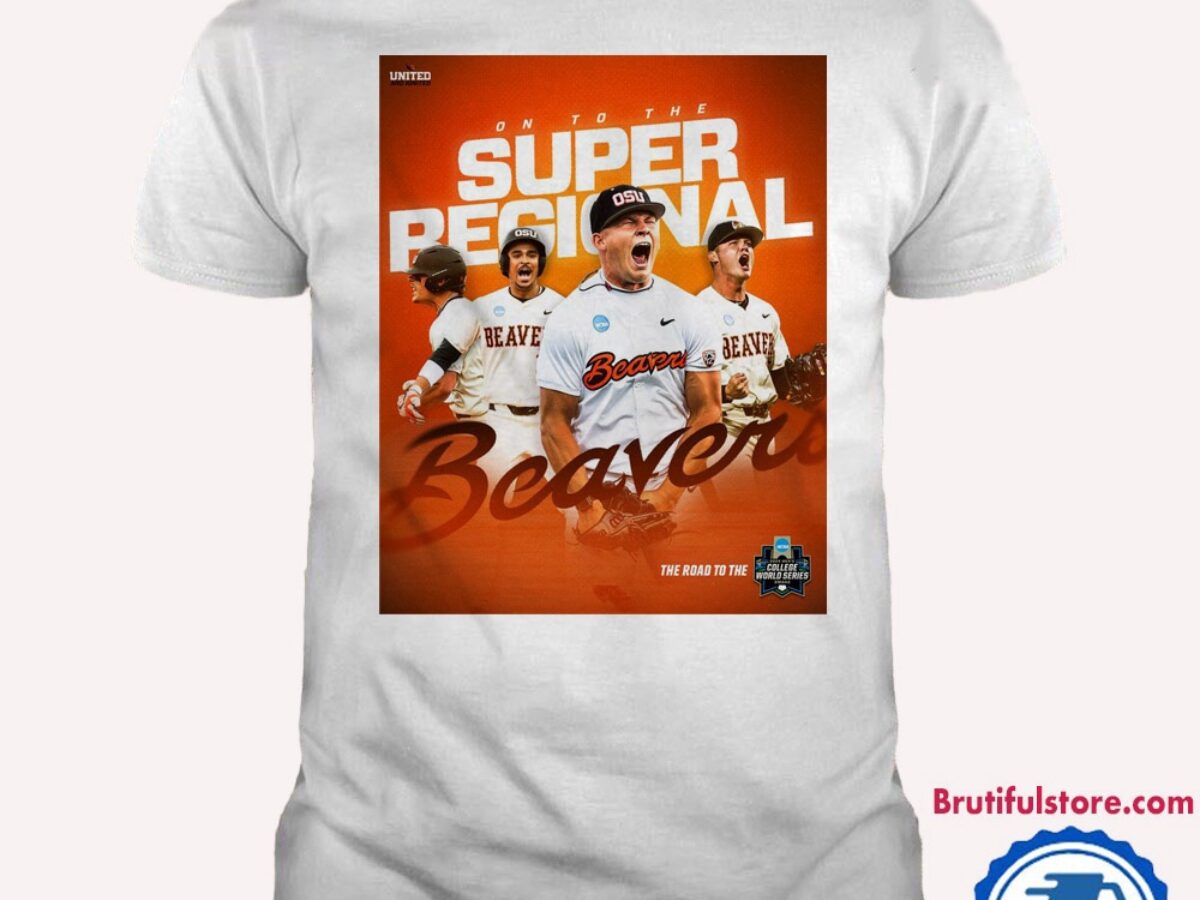 Oregon State 2024 NCAA Baseball Super Regional Champions T Shirt