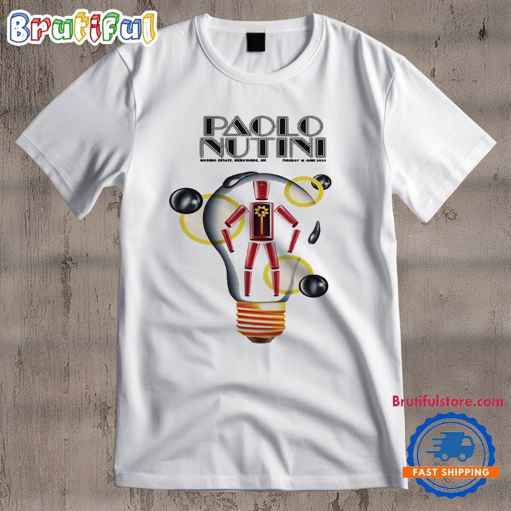 Paolo Nutini June 27 2024 Zeltfestival Rhein Neckar Mannheim Tour T Shirt