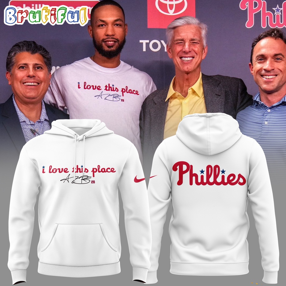 Philadelphia Phillies Special I Love This Place Hoodie