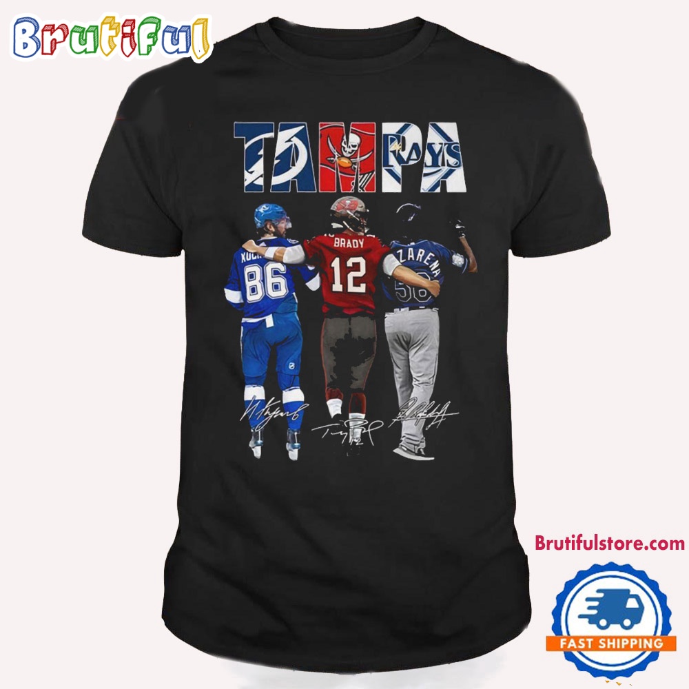 Tampa Bay Sports Team Player 2024 Signature T Shirt