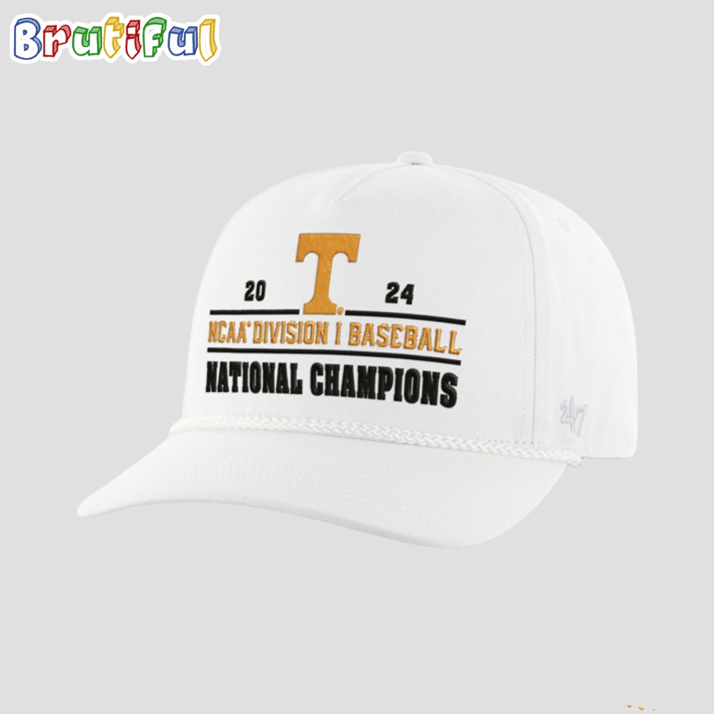 Tennessee Volunteers 2024 NCAA Men's Baseball College World Series Champions Division I Cap