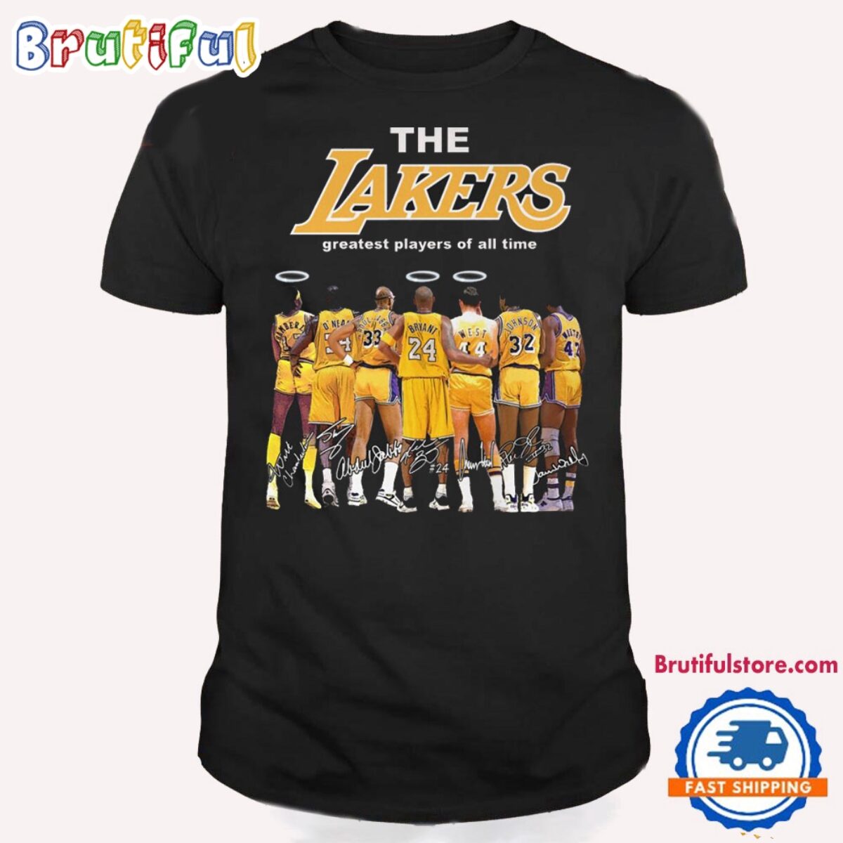 The Lakers Greatest Players Of Time Shirt, Los Angeles Lakers