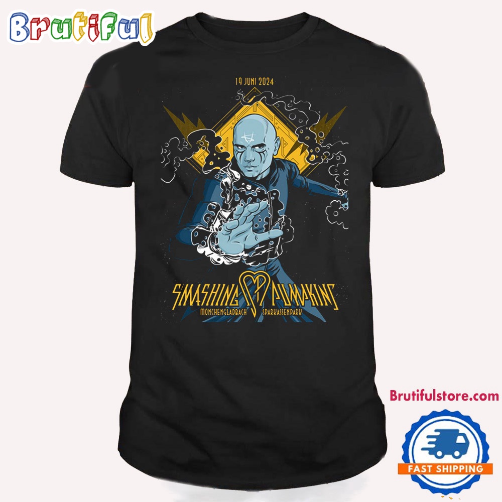 The Smashing Pumpkins June 19 2024 Monchengladbach Sparkassen Park T Shirt