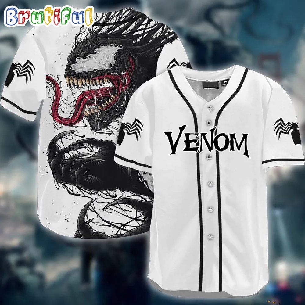 Venom Baseball Jersey Venom The Last Dance Jersey