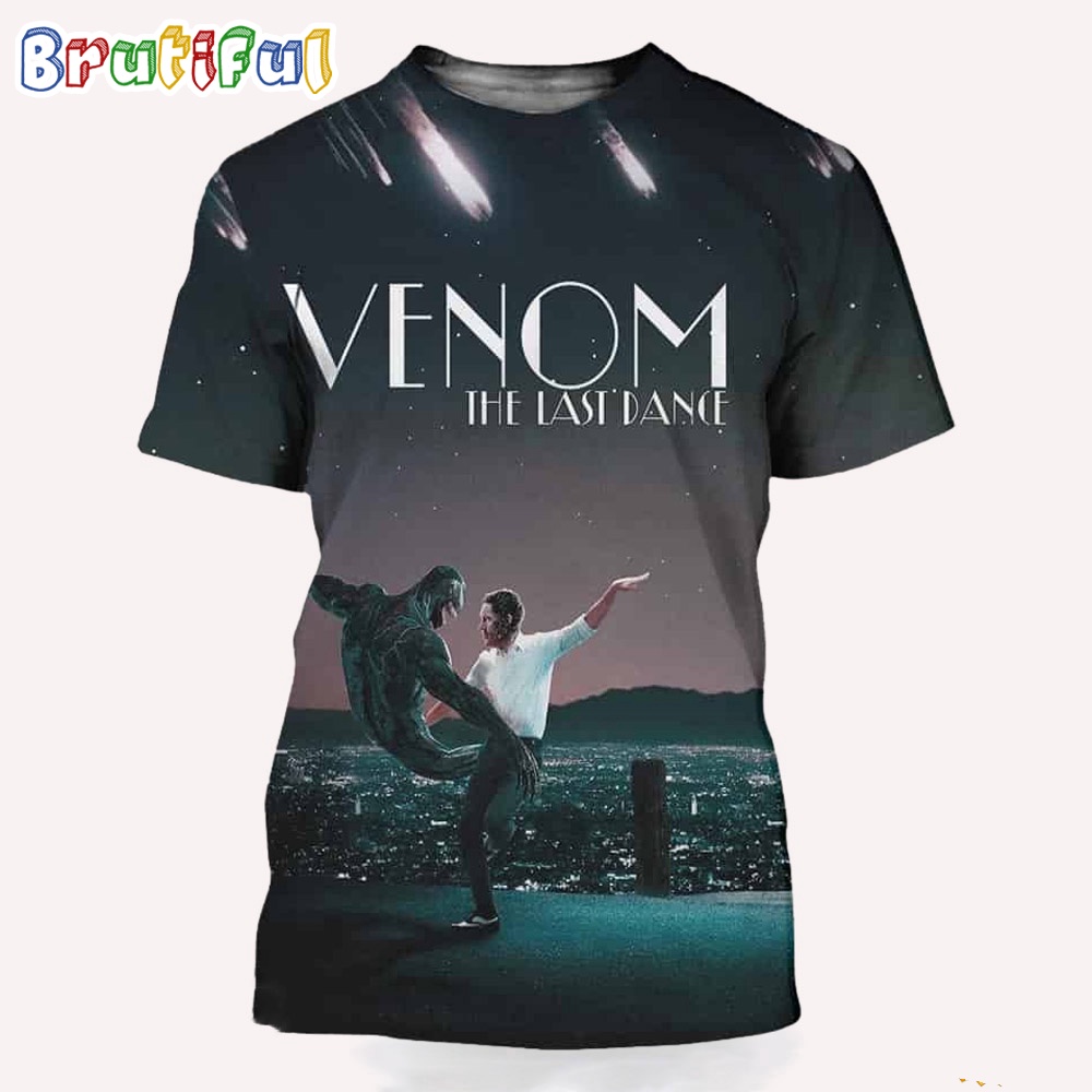 Venom The Last Dance Til Death Do They Part 3D T Shirt Venom The Last Dance Shirt