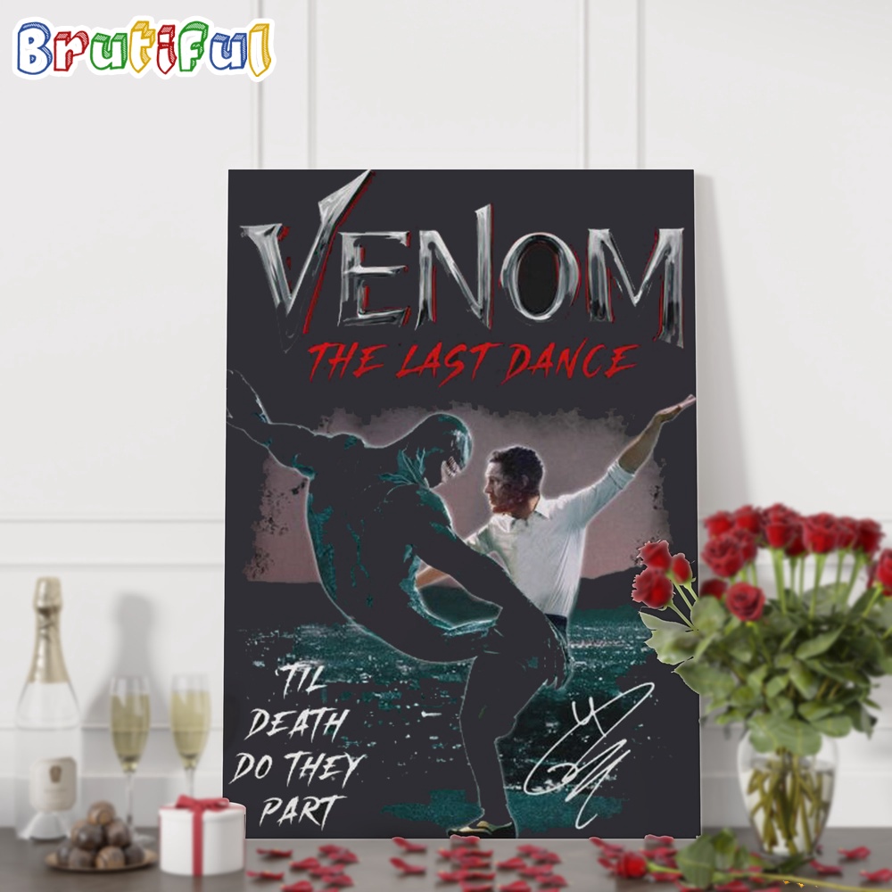 Venom The Last Dance Til Death Do They Part Wall Art Poster Canvas