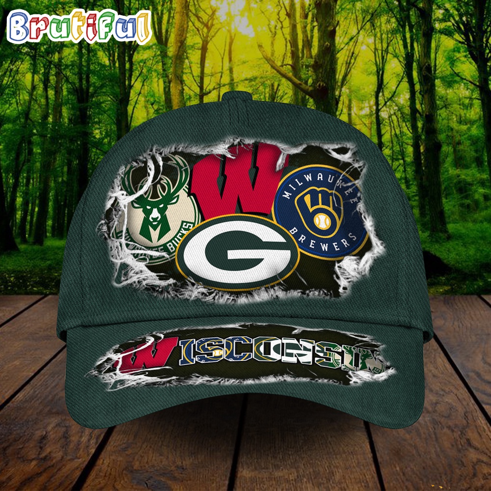 Wisconsin Sports Baseball Cap Wisconsin Cap 1