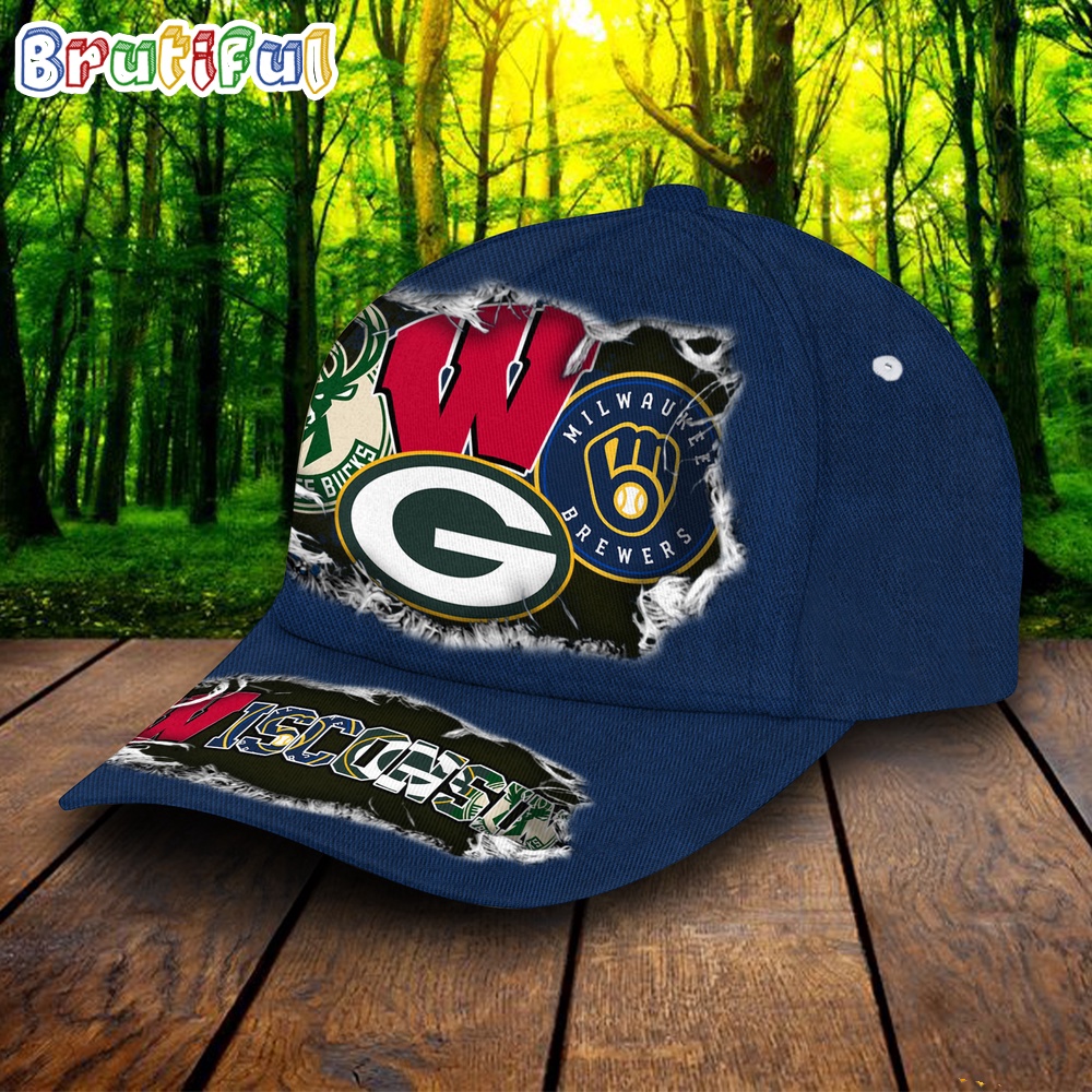 Wisconsin Sports Cap Wisconsin Baseball Cap Baseball Hats 2