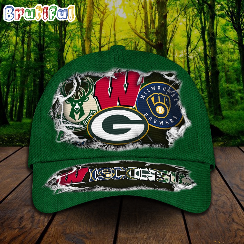 Wisconsin Sports Cap Wisconsin Baseball Hats Sport Baseball Cap 1