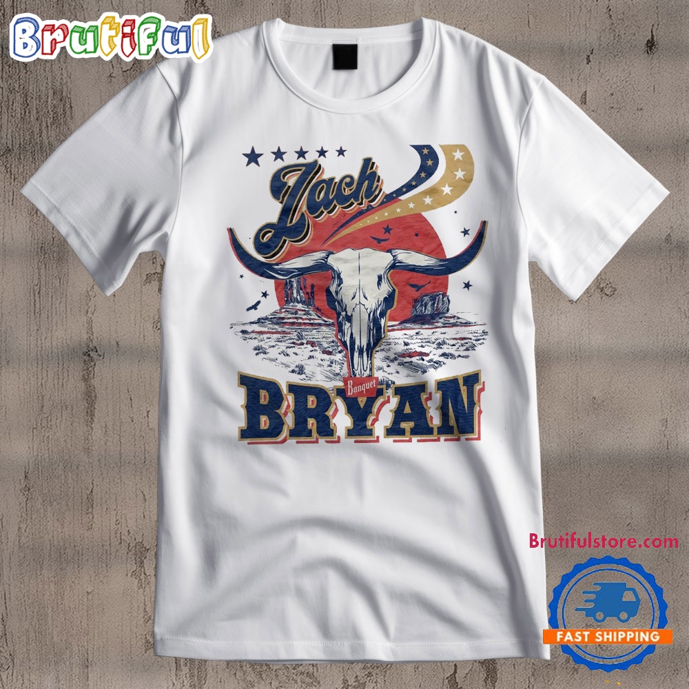 Zach Fan Tees The Quittin Time Tour 2024 Zach Bryan T Shirt 1