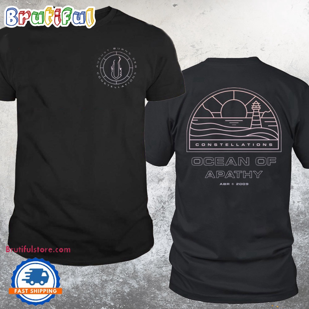 2024 August Burns Red Band Ocean of Apathy Tour T Shirt