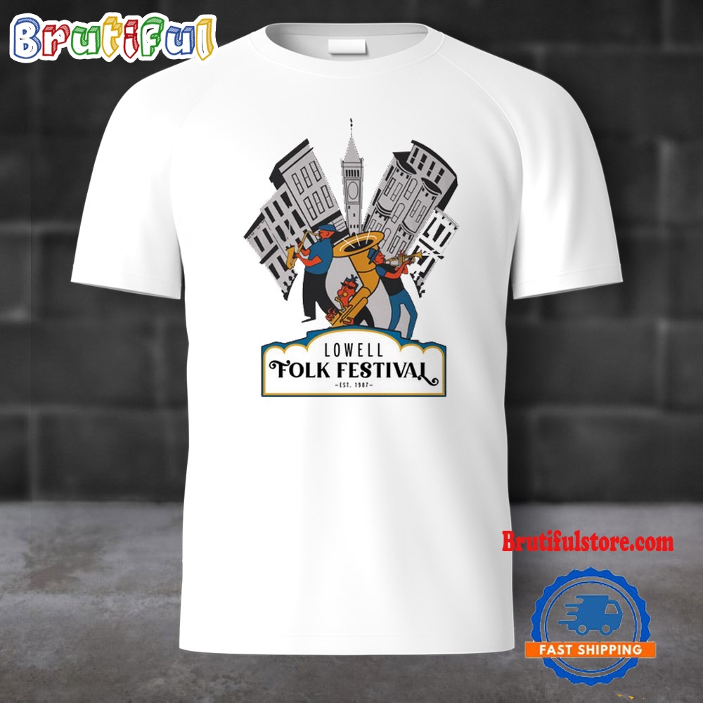 2024 Lowell Folk Festival T Shirt