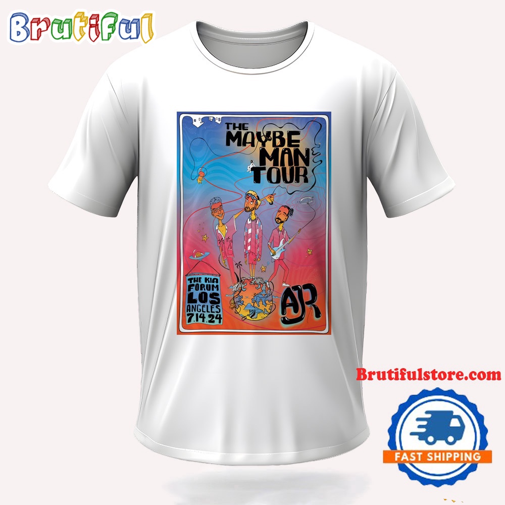 AJR Brothers July 14 2024 The Kia Forum Los Angeles T Shirt