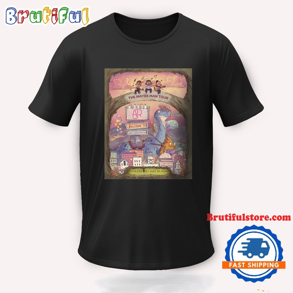 AJR Brothers July 16 2024 Tour Delta Center Salt Lake City UT T Shirt