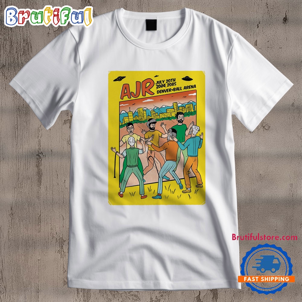 AJR July 20 2024 Ball Arena in Denver CO T Shirt