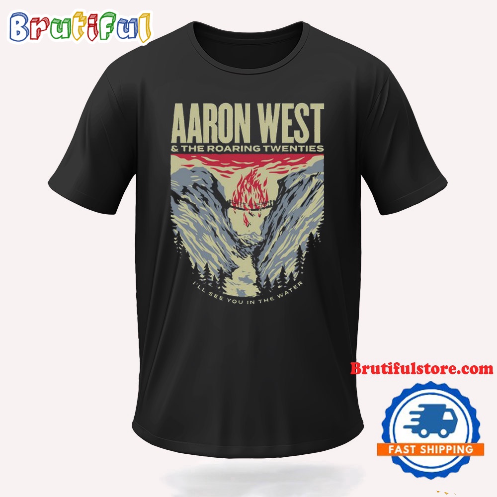 Aaron West And The Roaring Twenties Burning Bridge T Shirt