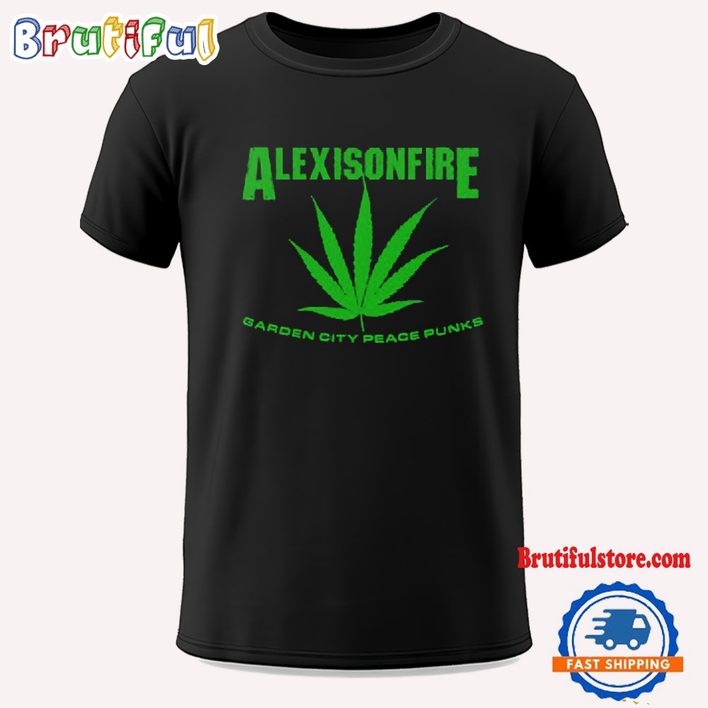 Alexisonfire Garden City Peace Punks T Shirt