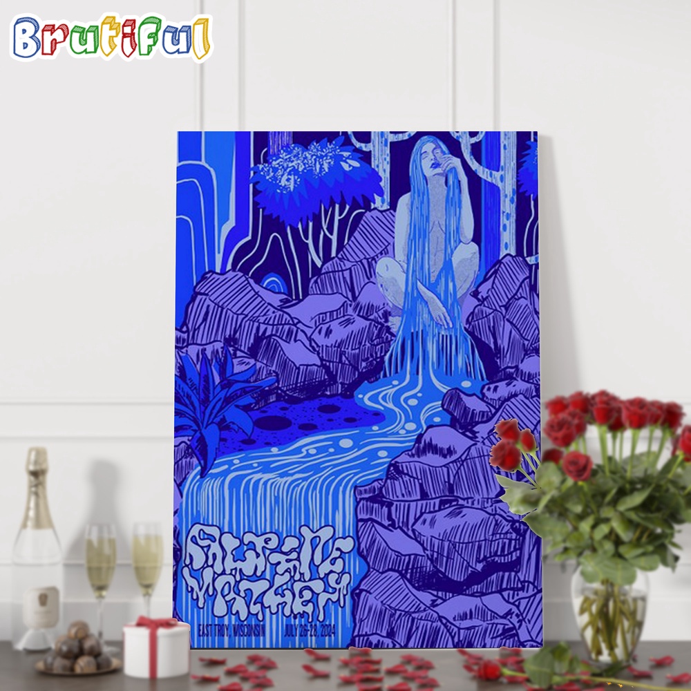 Alpine Valley Music Theatre East Troy Wisconsin July 26 28 2024 Wall Art Poster Canvas