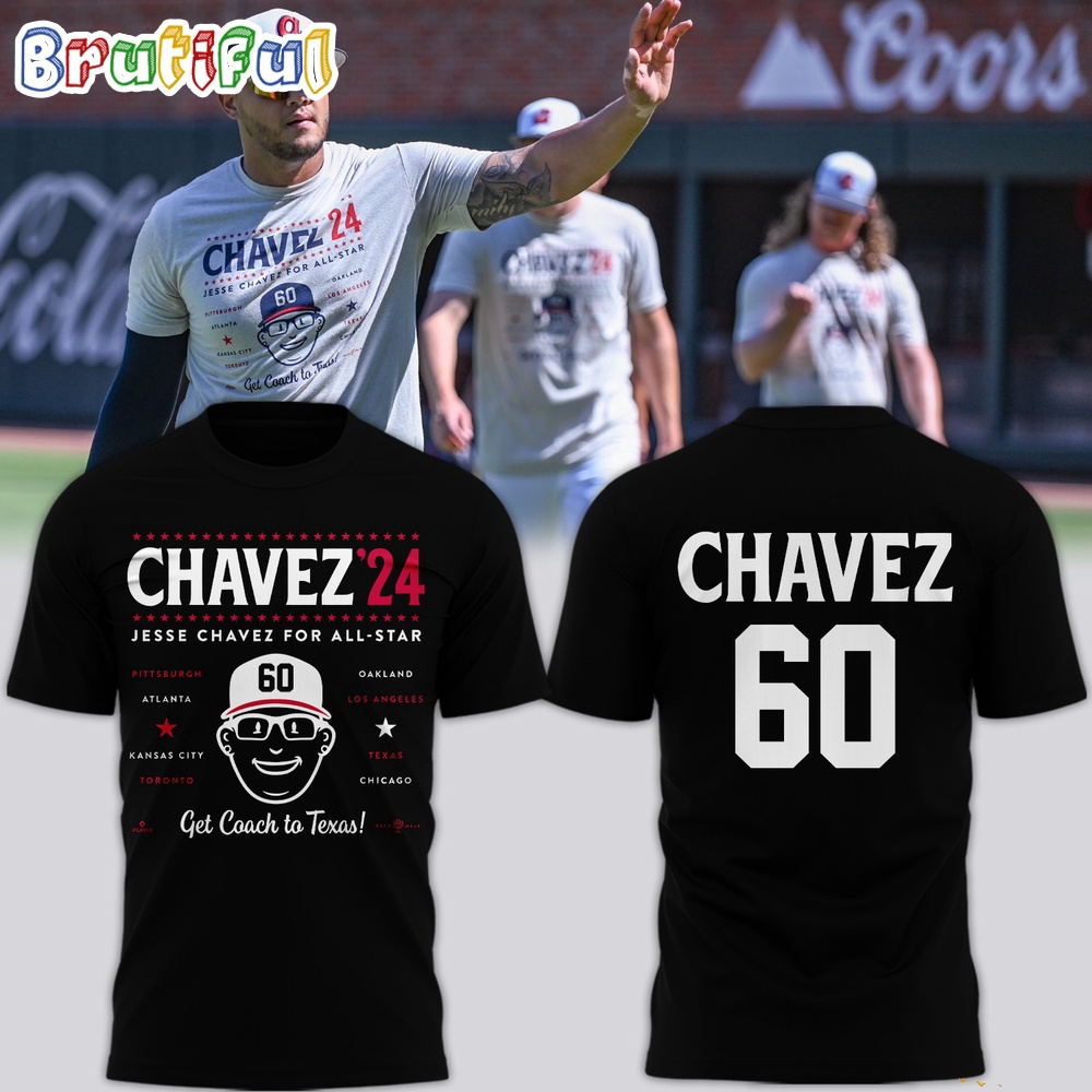 Atlanta Braves Jesse Chavez Get Coach To Texas Baseball T Shirt