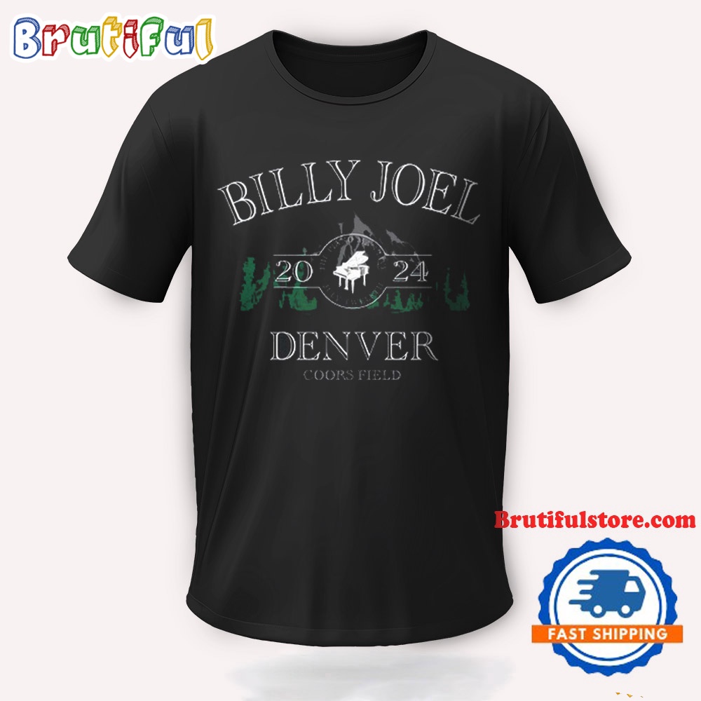 Billy Joel July 12 2024 Denver Piano Event T Shirt