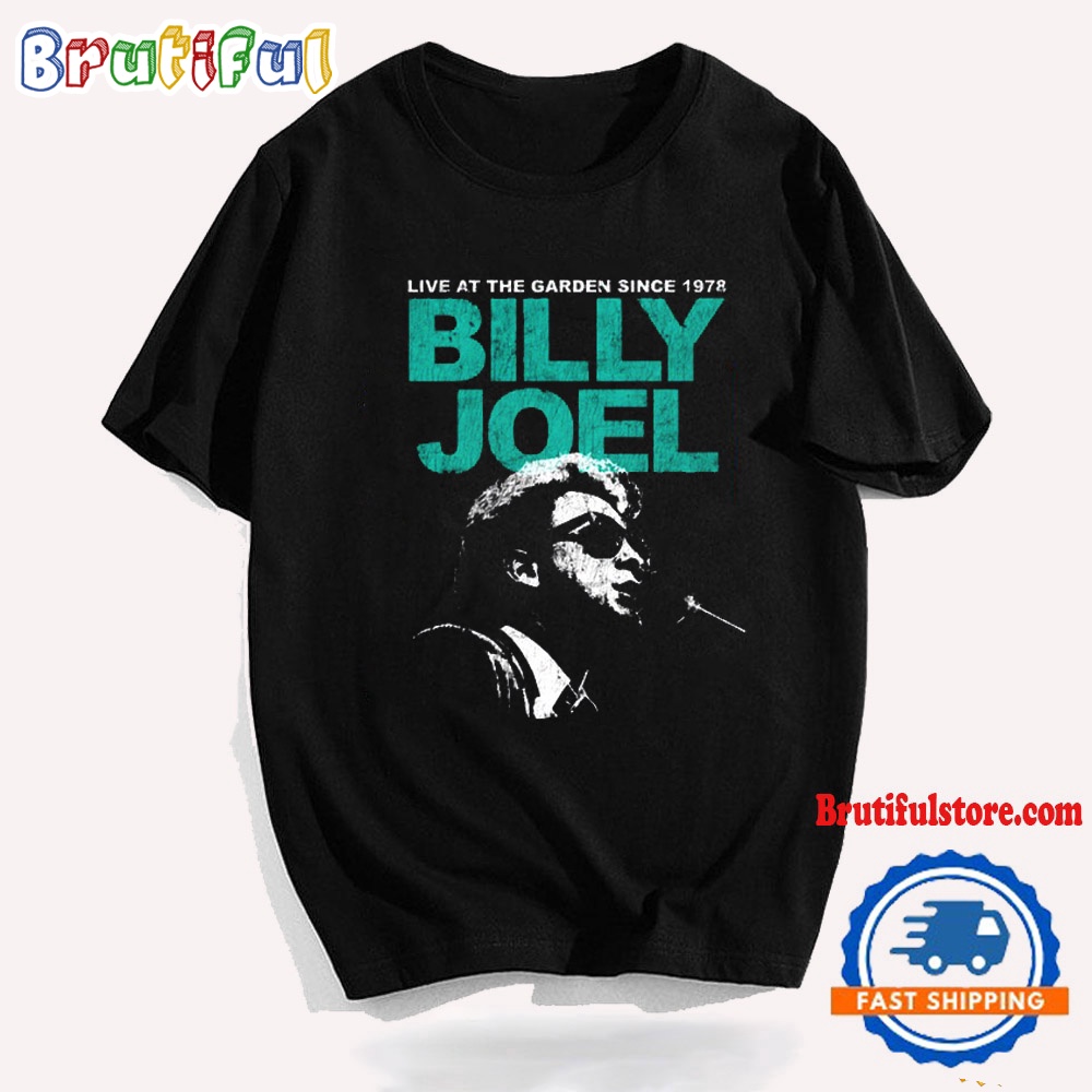 Billy Joel Live At The Garden Tour T Shirt