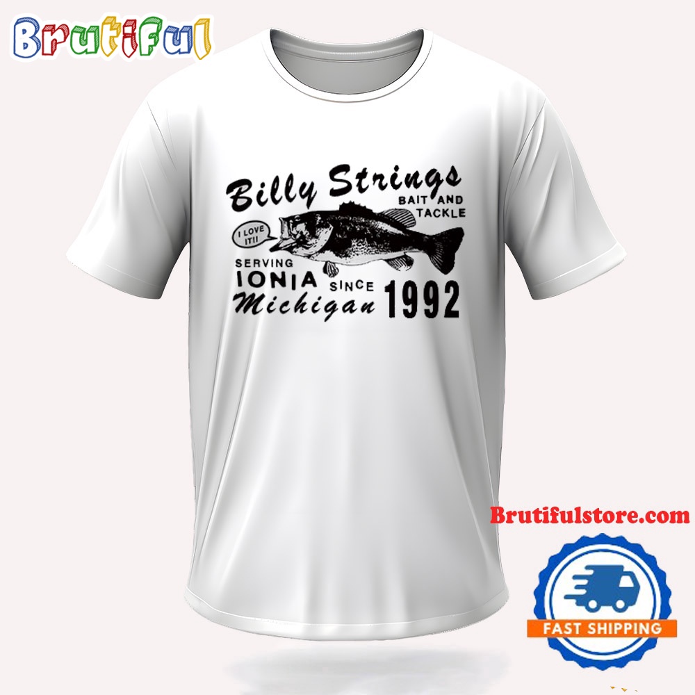 Billy Strings Bait And Tackle Vintage T Shirt