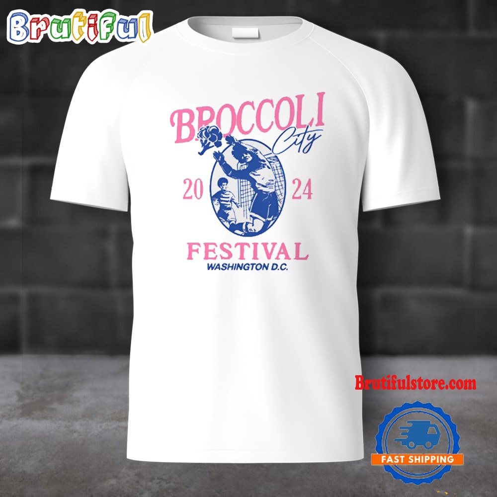Broccoli City 2024 Soccer Stars Festival Washington DC T Shirt
