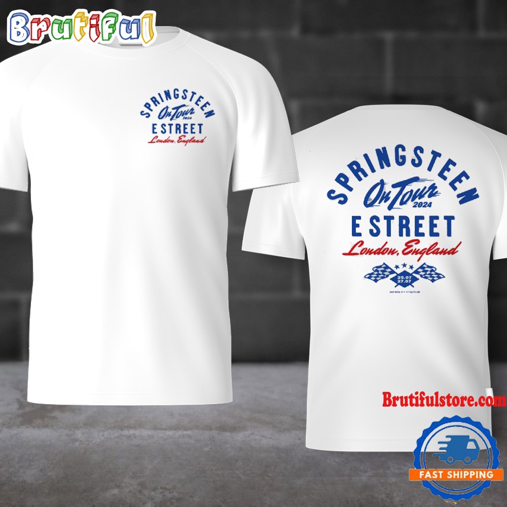 Bruce Springsteen And E Street Band On Tour July 25 27 2024 London UK T Shirt